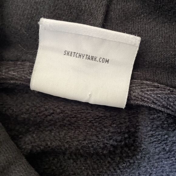 Lurking Class Sketchy Tank Hoodie Men S (no Tag) Black Heart Death Skeleton Love - Picture 6 of 6